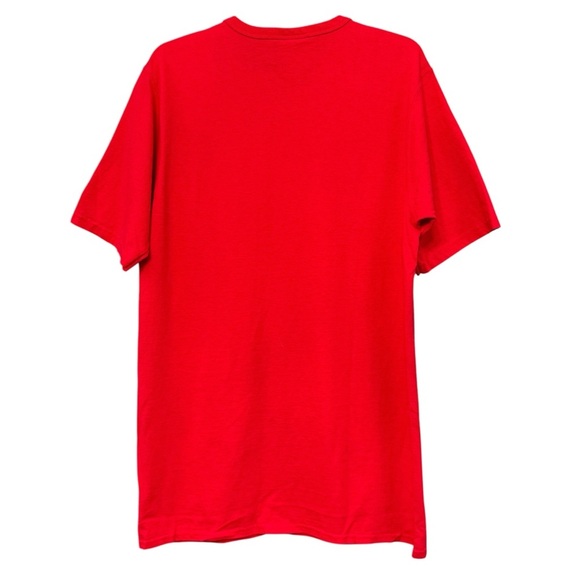 Champion Red Embroidered Logo Tee Men’s L - Picture 3 of 6